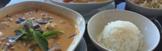 Tasty Thai Curry at Kob Kun in Oakton Panang Seafood and Southern Curry ay Kob Kun