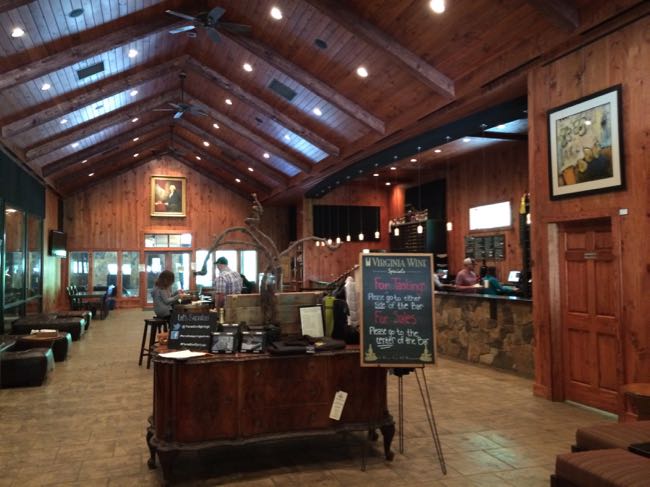 Paradise Springs tasting room