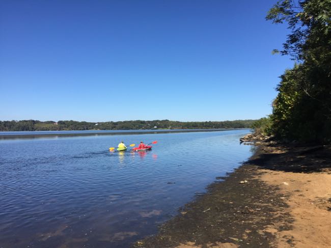 Beach and boating at Mason Neck SP