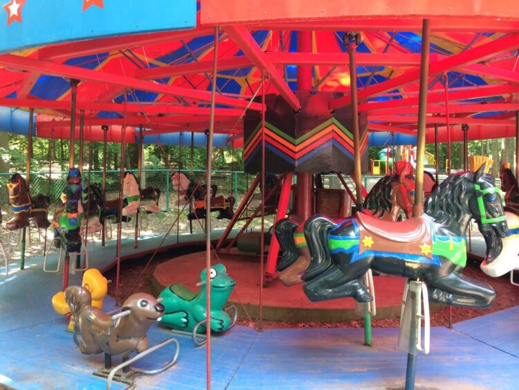 Burke Lake carousel