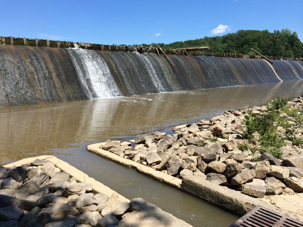 Lake Accotink dam