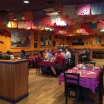 Dining area at Picante! in Chantilly VA