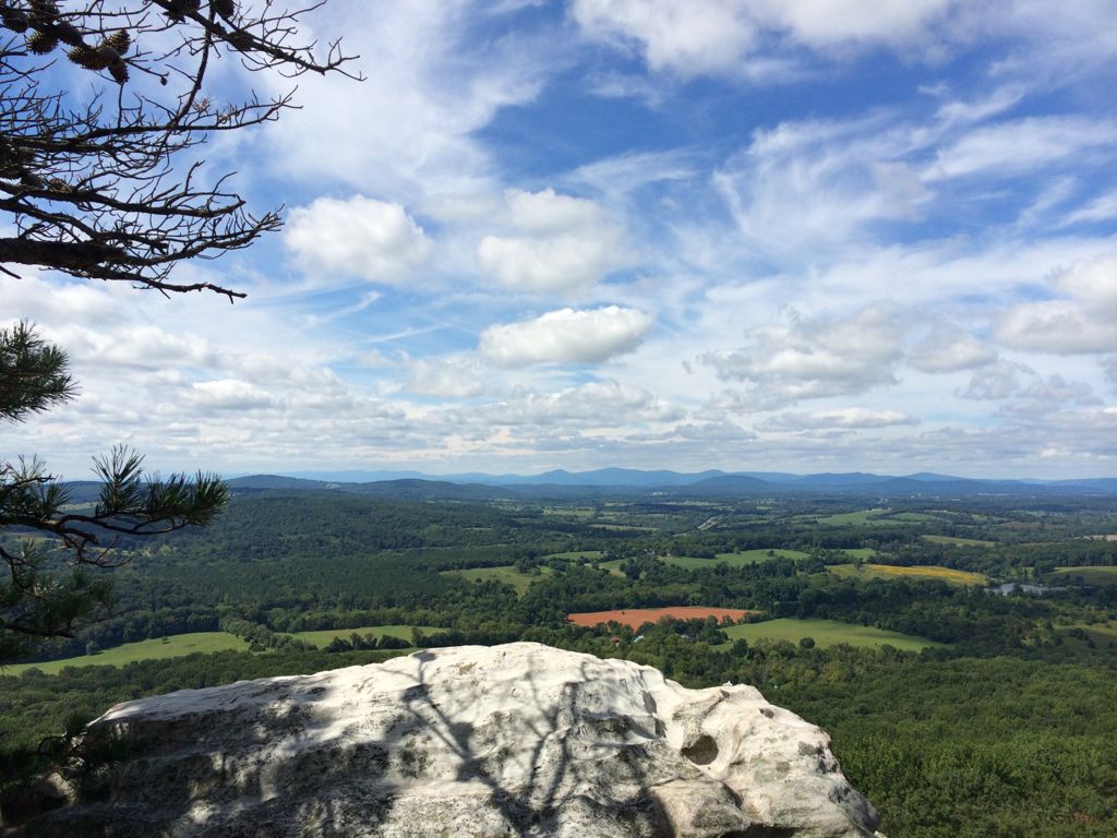 Quartzite view Bull Run Mtn