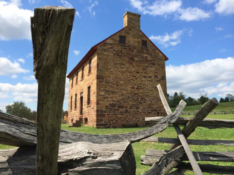 The Stone House in Manassas National Battlefield Park