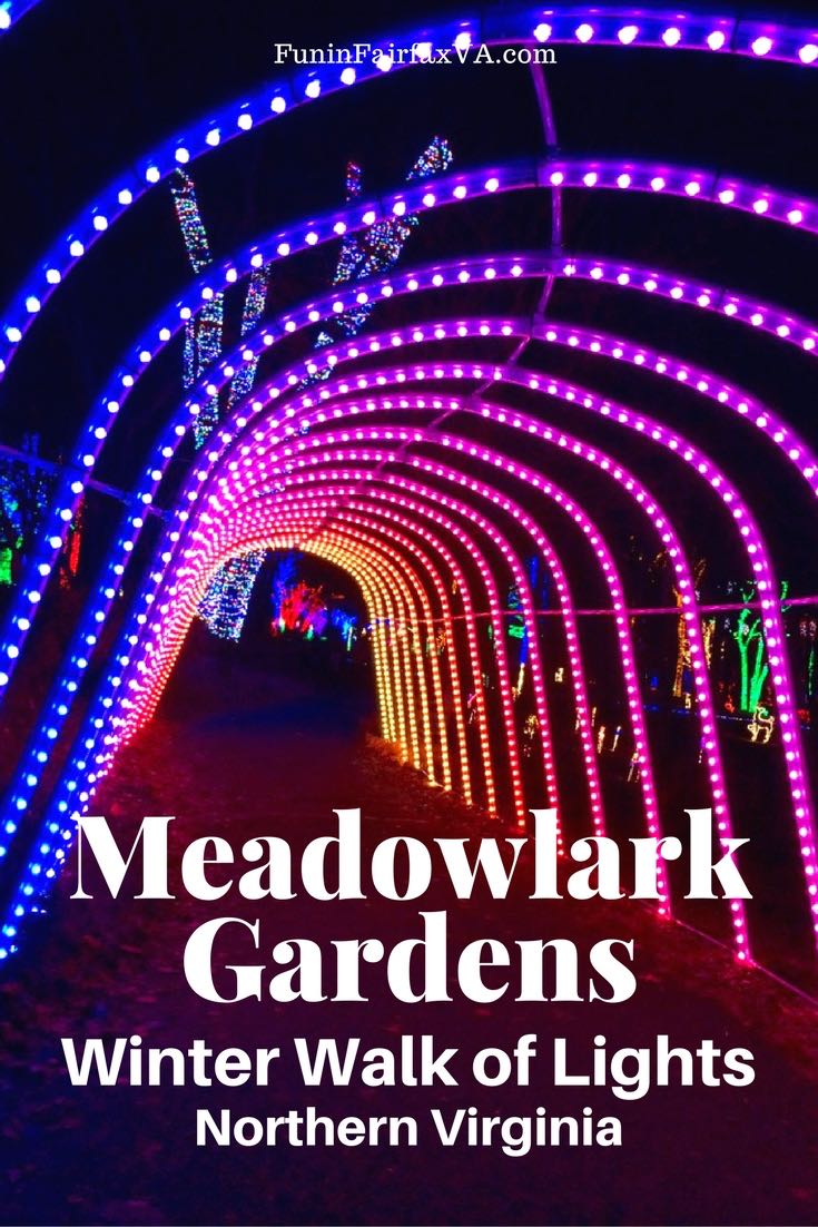 Meadowlark Gardens Winter Walk Of Lights Holiday Fun In Northern Va