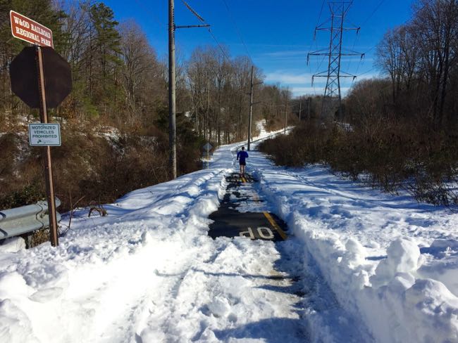 W&OD bike trail may be difficult to navigate when icy