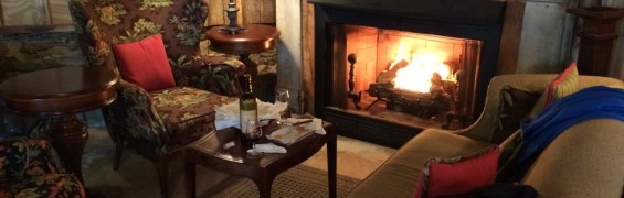 Northern Virginia Winter Outings to Stay Warm and Escape the Cold Aspen Dale Winery fireplace in Loudoun County VA