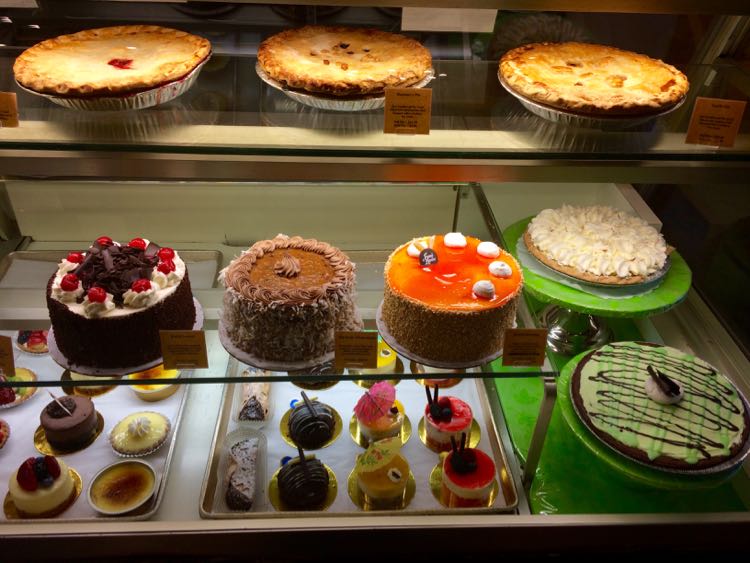 Amphora Bakery display case in Vienna VA