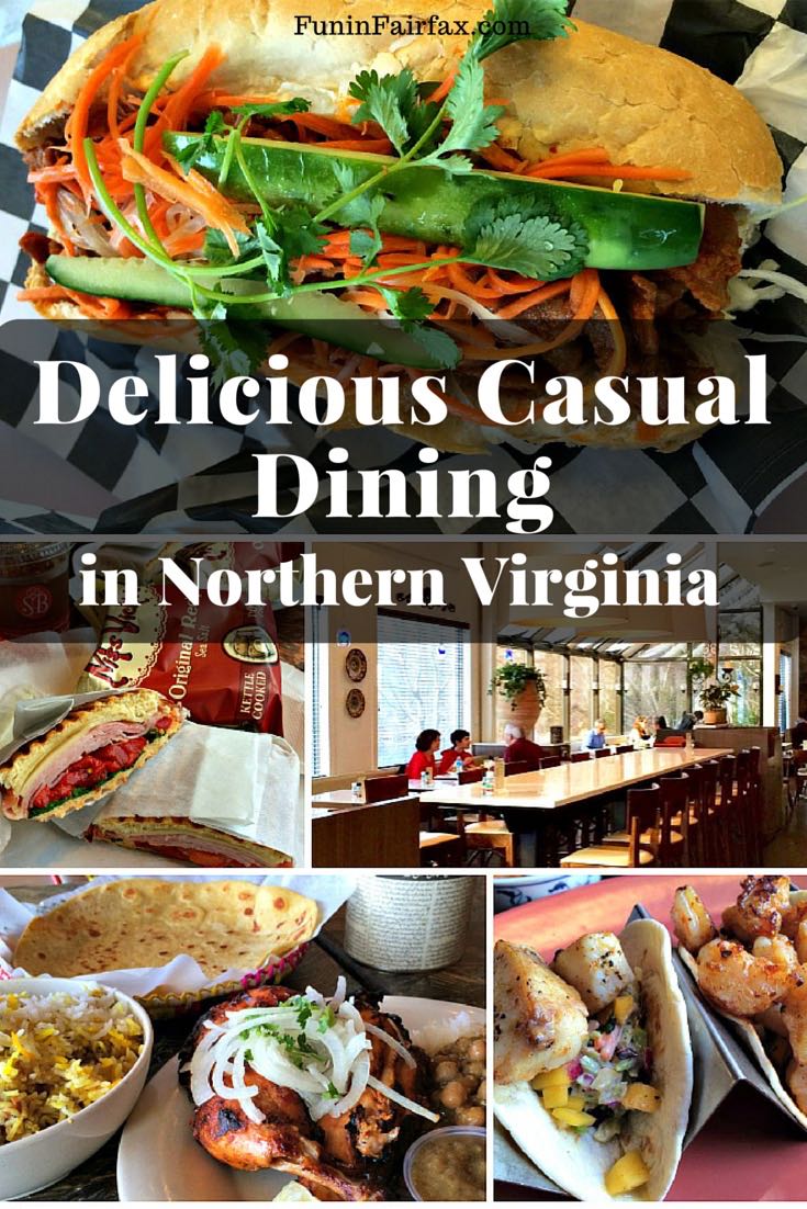 Here is a look at some of the local, casual dining spots where we've scored delicious food in Northern Virginia over the last few months.