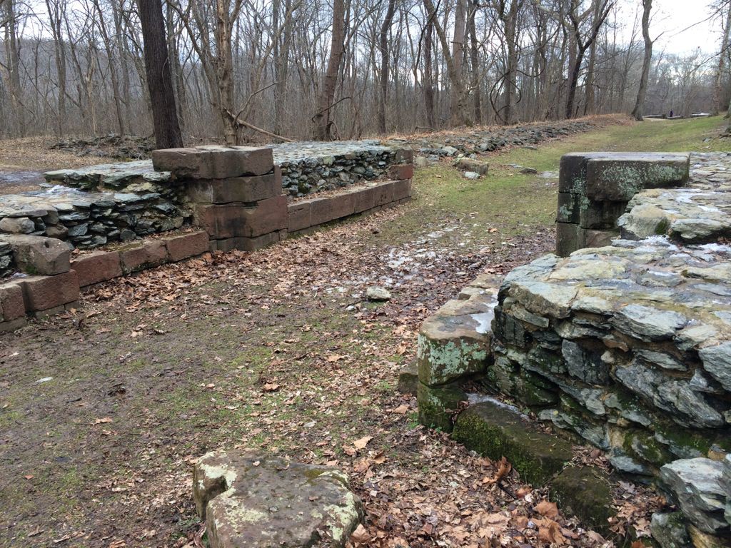 Potowmack Canal walls at Great Falls Park VA