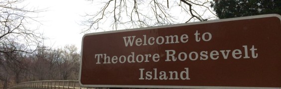 Explore the Surprises of a Theodore Roosevelt Island Hike Teddy Roosevelt Island sign