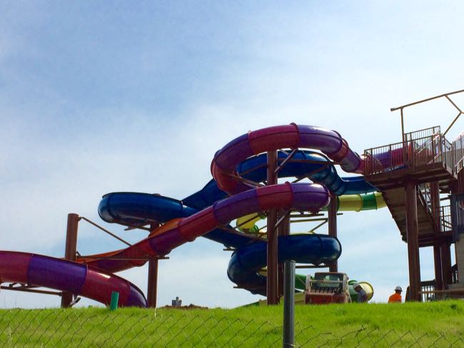 New slide Lake Fairfax Park