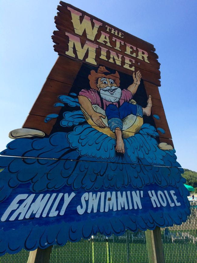 Water Mine sign Lake Fairfax Park