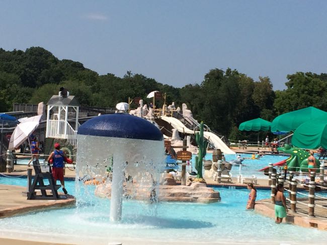 Water Mine slides Lake Fairfax Park