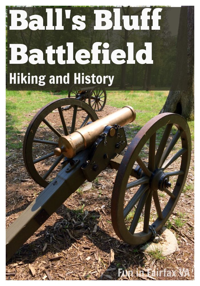 Balls Bluff Battlefield hike with history in Northern Virginia