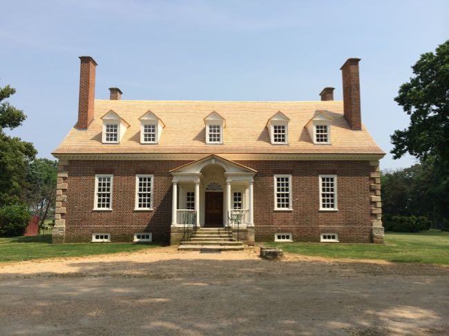 Gunston Hall, home of Founding Father George Mason in Lorton VA