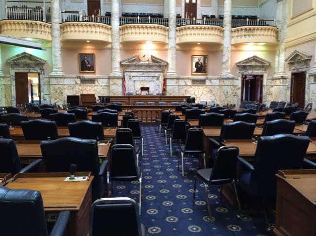 Maryland State House chambers