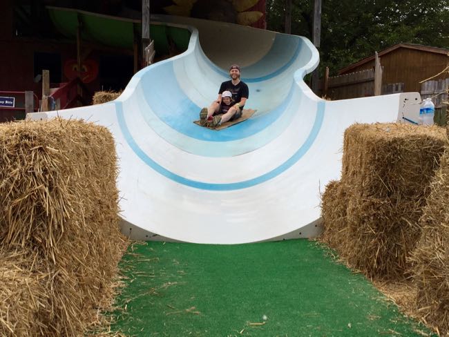 Beanstalk slide Cox Farms