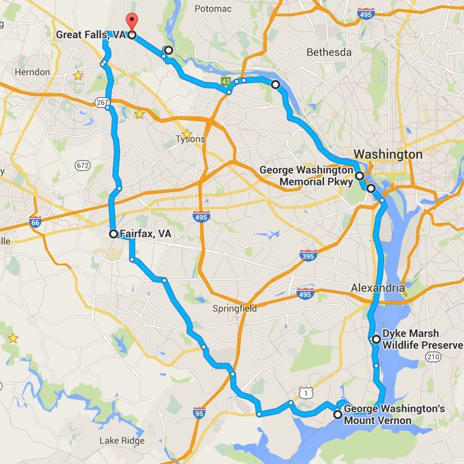 Scenic Drive Pike & Washington Memorial Parkway