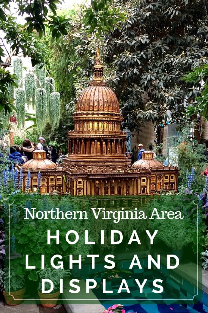 Holiday Lights in the Northern Virginia Area 2015