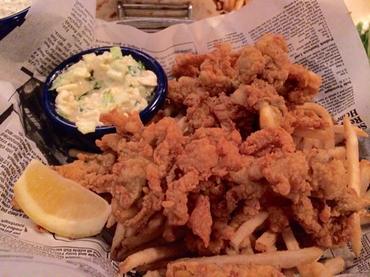 Fords Fish Shack fried Ipswich clams