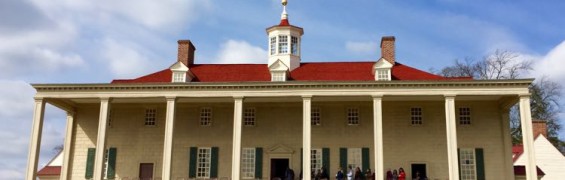 Saturday Postcard: Mount Vernon’s East Front Mount Vernon East Front and Piazza