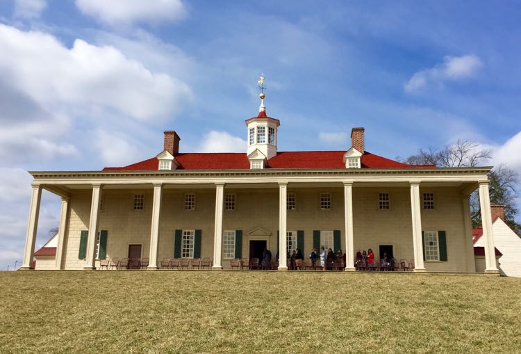 Mount Vernon East Front and Piazza