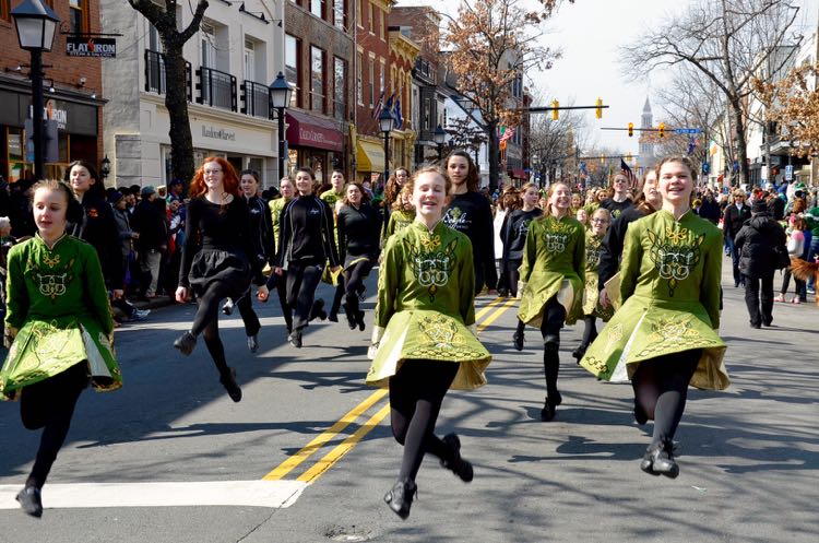 St Patricks Day dancers photo credit Ballyshaners