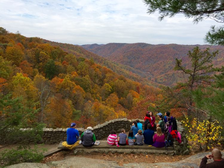 View from Crabtree Falls, Virginia