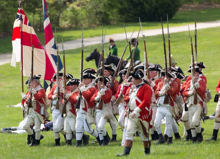 Revolutionary War Weekend photo credit George Washingtons Mount Vernon