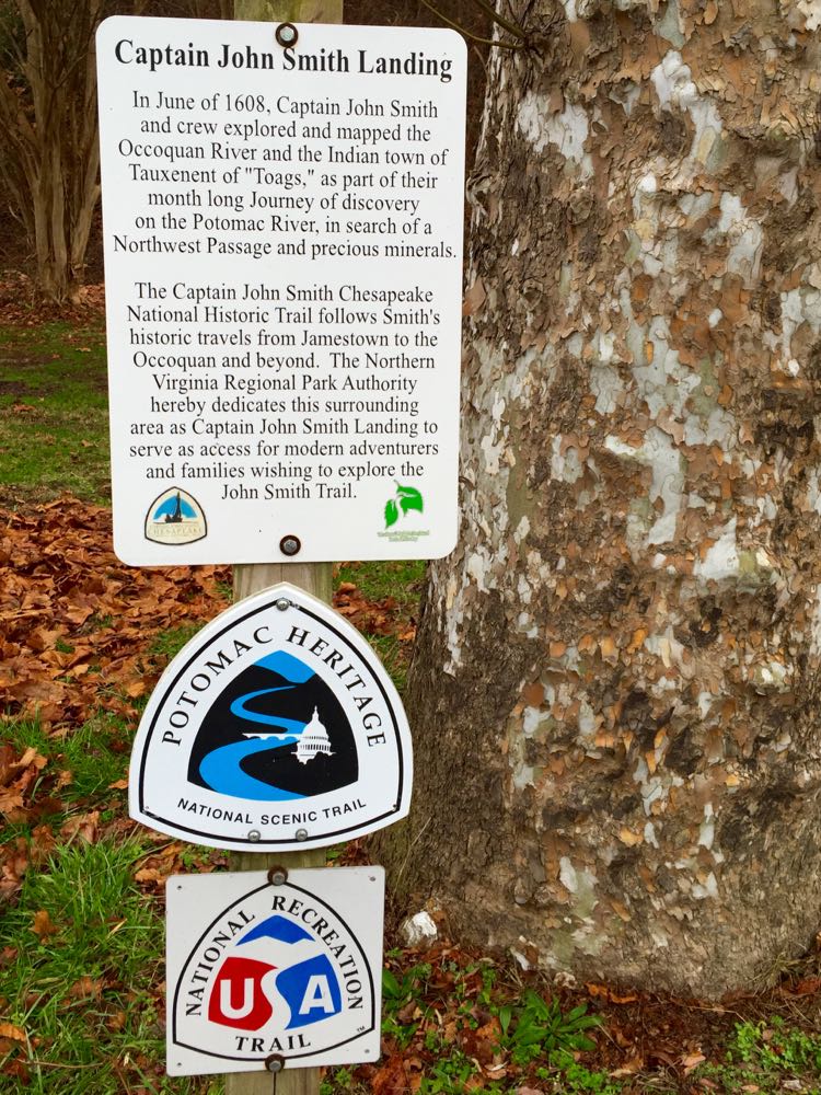 Trail Markers Occoquan Park