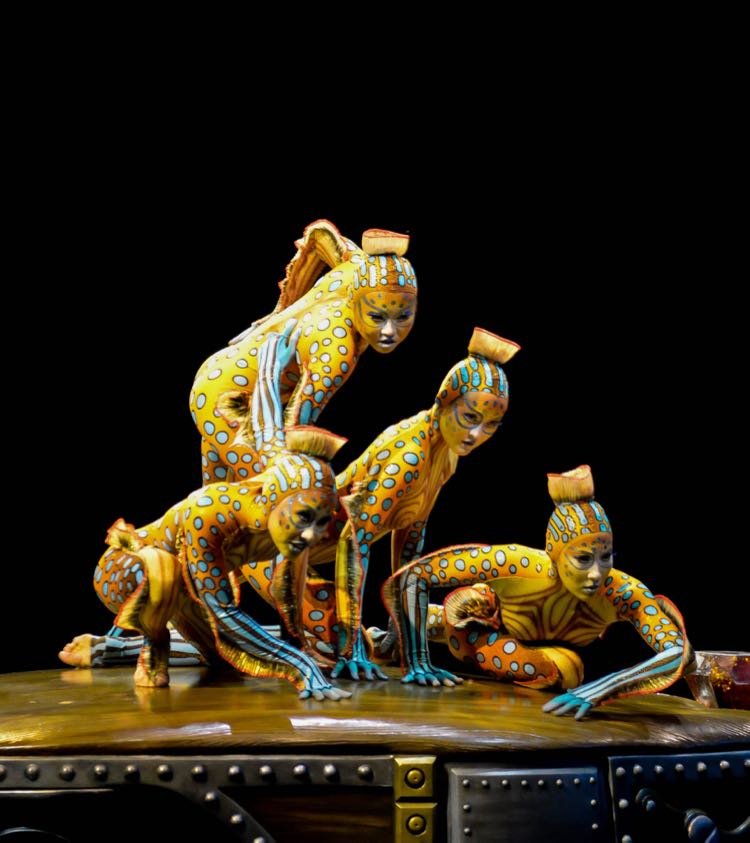 KURIOS contortionists Cirque du Soleil