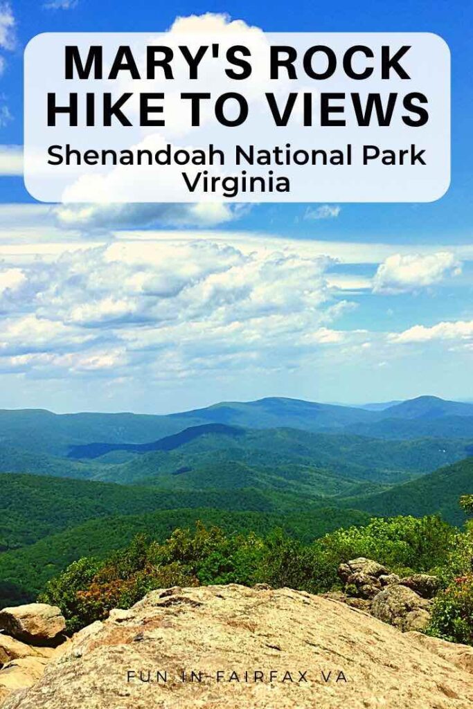 This Mary's Rock hike on the Appalachian Trail includes two spectacular Shenandoah vistas and a rocky outcropping perfect for a rest or a scramble.