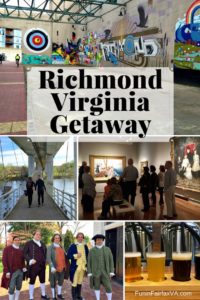 Fun things to do in Richmond VA include urban hikes; food and brews; history, museums, and street art.