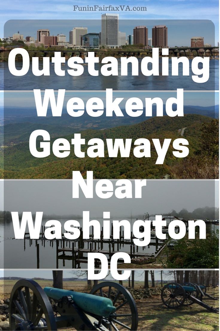 weekend trips outside dc