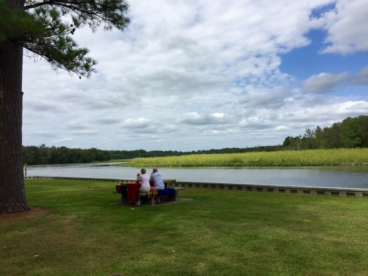 Picnic at Phillips Landing Seaford Delaware