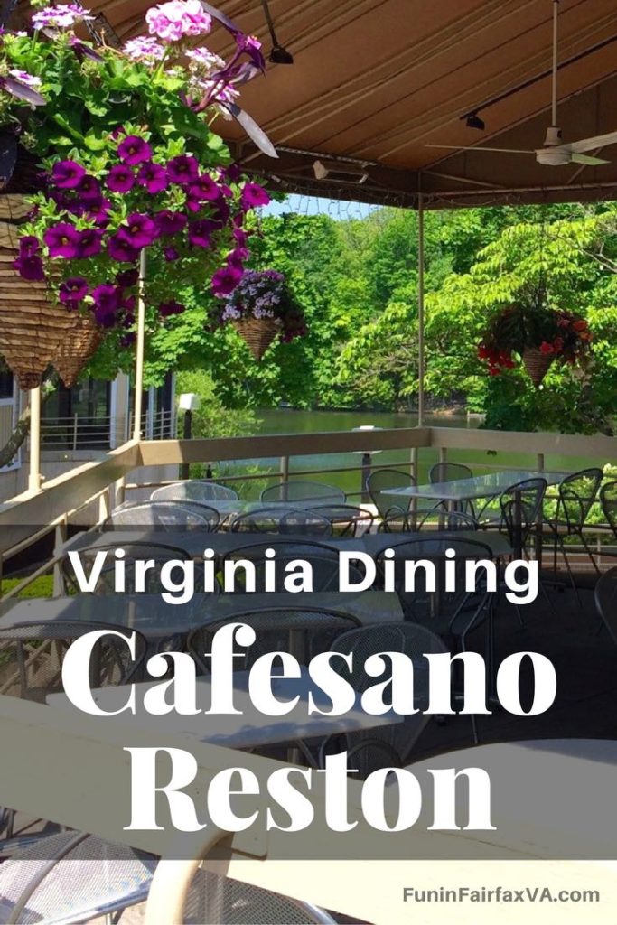 Reston's Cafesano offers a fresh, Mediterranean-inspired menu featuring delicious pizzas and sandwiches, in a bright, casual space beside Lake Thoreau.