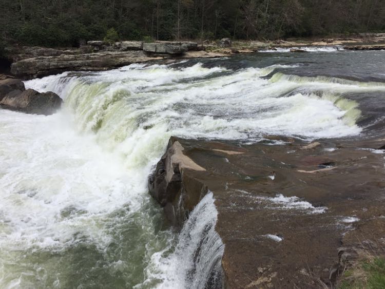 Enjoy dramatic views of Ohiopyle Falls and the Youghiogheny River at Ohiopyle State Park
