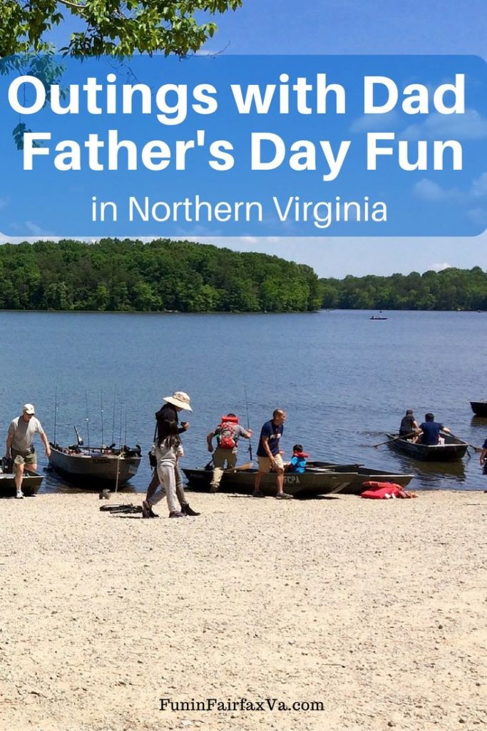 Father's Day events and fun outings with Dad in Northern Virginia and the Washington DC region.