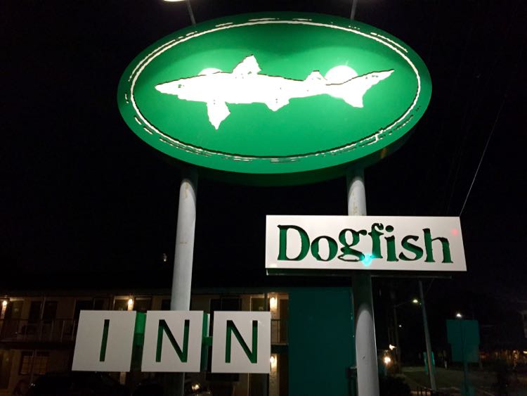 Dogfish Inn sign