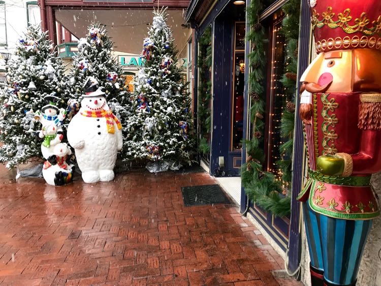 Gettysburg Christmas decorations