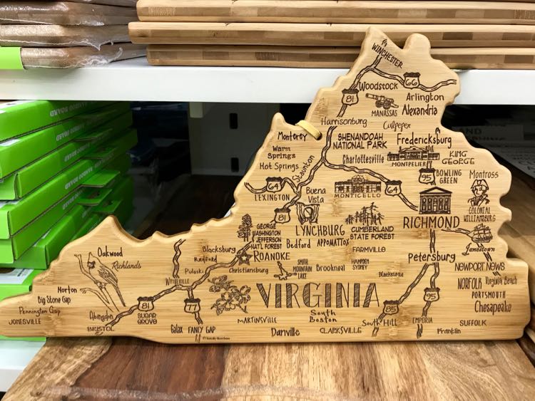 Virginia Cutting Board