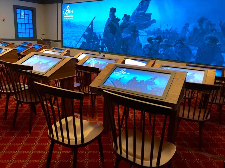 Interactive desks Be Washington Mount Vernon