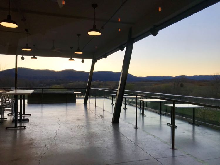 Mountain view from Ballast Point, Virginias Blue Ridge Beerway