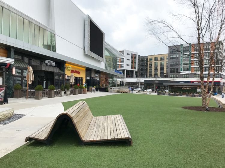 Mosaic District fun space Fairfax Virginia
