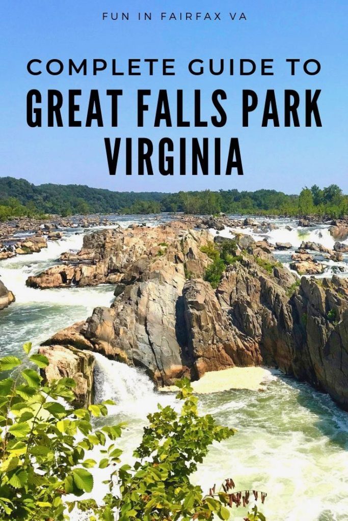 Dramatic waterfalls, hiking, picnicking, history, and outdoor fun make Great Falls Virginia one of the best nature areas to visit near Washington DC.