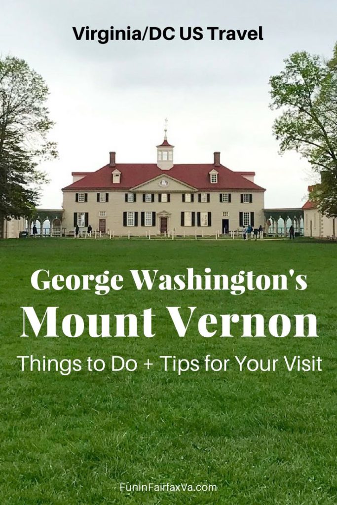 Virginia / Washington DC USA history and travel. Fun things to do at George Washington's estate in Mount Vernon Virginia, near Washington DC, plus tips for making the most of your visit.