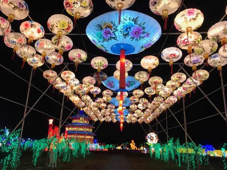 LightUp Fest lanterns in 2018