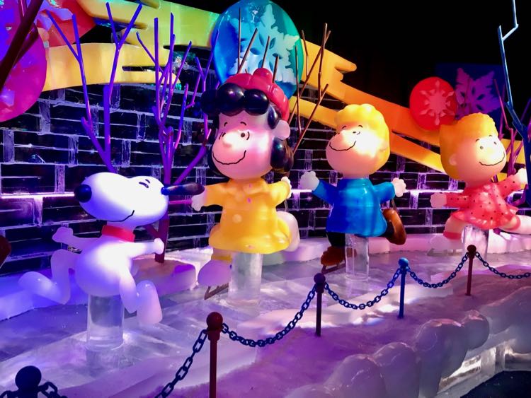 Snoopy and friends at ICE 2018