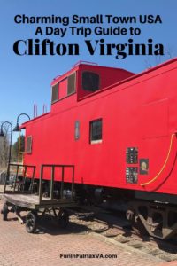 Clifton Virginia is a perfect DC day trip to small town America with great dining, outdoor fun, history, shops and a winery.